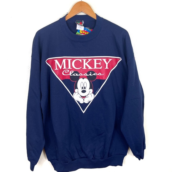 Disney Other - Vintage screenprint Mickey Crewneck Sweater